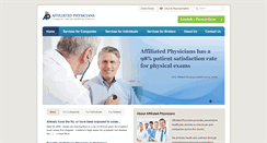 Desktop Screenshot of affiliatedphysicians.com